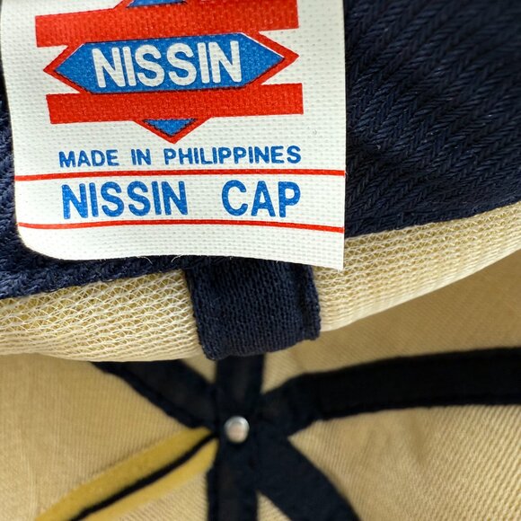 NISSIN CAP Chicago Police Snapback Hat Navy Structured Patch Adjustable - Picture 8 of 10